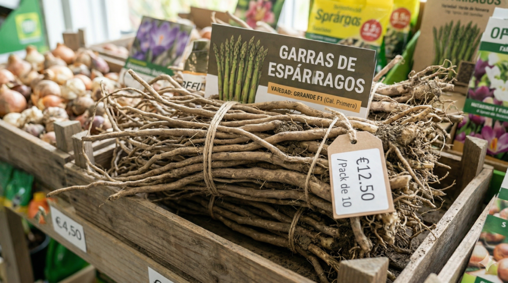Alt: Garras de espárragos
