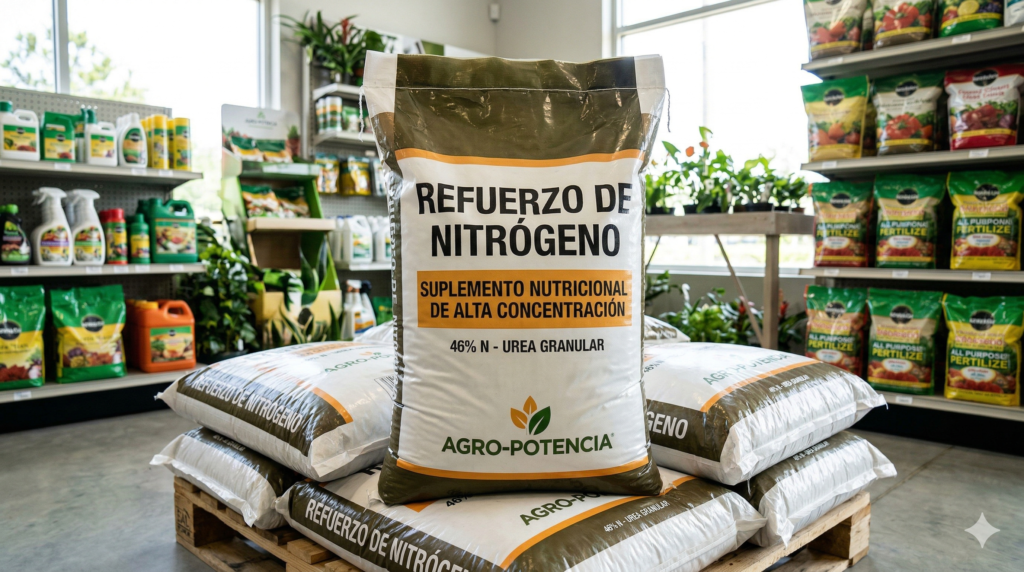 Alt: Refuerzo de abono nitrogenado